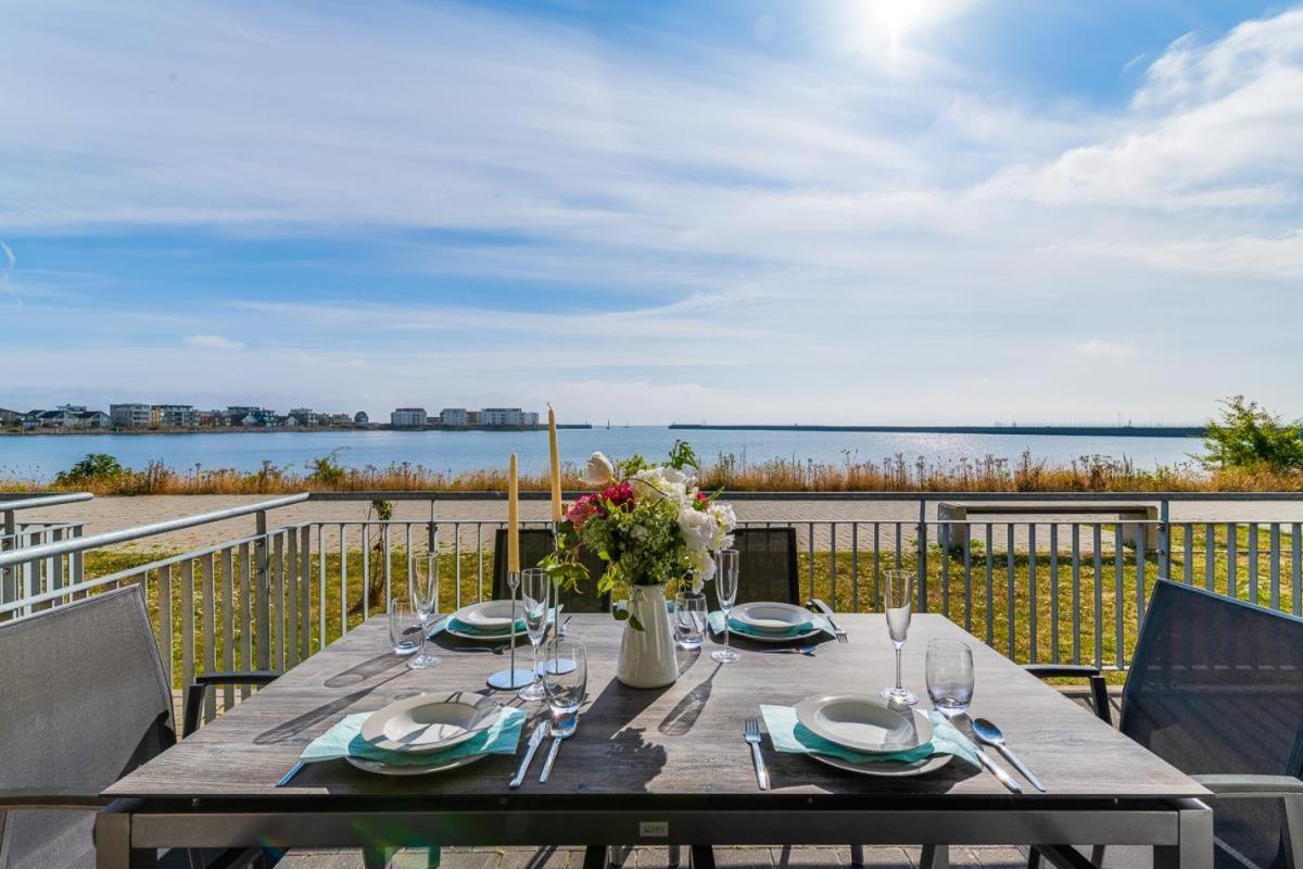 Ocean Vibes- Eg, Ostseeblick, Terrasse, Kamin 奥尔本尼兹 外观 照片